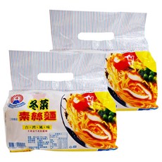 三和 冬菜素絲麵 5包, 台灣風味, 10包