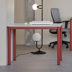 16피스 멀티 책상, 화이트 + 레드