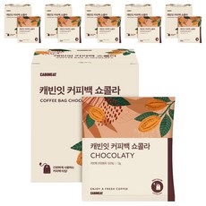 CABINEAT 浸泡式咖啡包 巧克力風味, 12g, 7包, 6盒