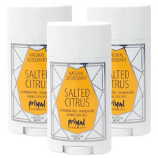 PRIMAL ELEMENTS 海鹽柑橘體香膏, 75g, 3個