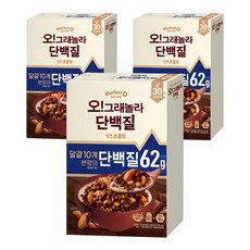 ORION 好麗友 Market O NATURE 高蛋白格蘭諾拉燕麥片 堅果巧克力, 330g, 3個