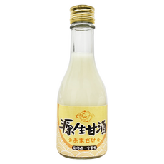 源生美學 源生甘露 源生甘酒, 日本傳統米麴甘酒, 無酒精、全素食, 175ml, 1瓶