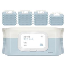 Daily Water 便利單張濕拖清潔巾 附蓋式 25入, 20包