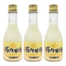 源生美學 源生甘露 源生甘酒, 日本傳統米麴甘酒, 無酒精、全素食, 175ml, 3瓶