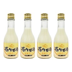 源生美學 源生甘露 源生甘酒, 日本傳統米麴甘酒, 無酒精、全素食, 175ml, 4瓶