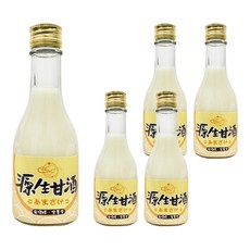 源生美學 源生甘露 日本傳統米麴甘酒 無酒精、全素食, 175ml, 5瓶