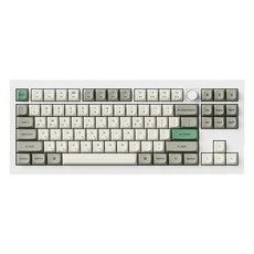 키크론 V1 MAX RGB 기계식 핫스왑 유무선 일반형 키보드, 쉘화이트, V1M-P9, 저소음 바나나축