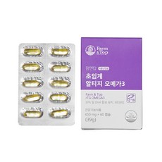 FARM&TOP 植物膠囊, 60顆, 1組