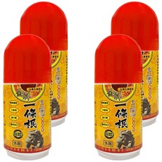御之品 金牌一條根精油滾珠 60ml (滾珠瓶/草本精油/肩頸舒緩), 4瓶
