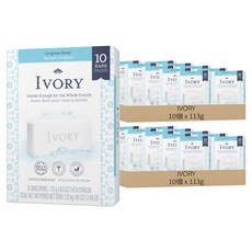 IVORY 中性潔面皂 溫和清潔 全家適用, 20個, 113g