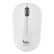 RONEVER 2.4G無線光學滑鼠 51g, SYS146, 白色
