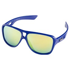 BMC Slugger 2中性款飛行員太陽眼鏡 PA137-F04, 寶藍色（鏡框）+黃色鏡面偏光鏡片（鏡片）