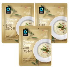 청정원 우리쌀 크림수프, 60g, 3개