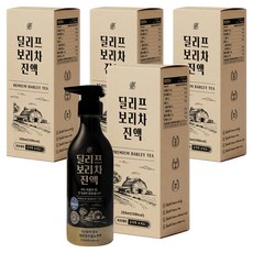 딜리프 보리차 진액, 4개, 250ml
