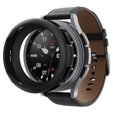 슈피겐 리퀴드에어 스마트워치 케이스, 매트블랙(ACS03140), 1개