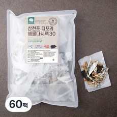 조혜정의멸치연구소 삼천포 디포리해물 다시팩, 16g, 30개입, 2개