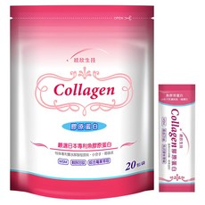 統欣生物科技 膠原蛋白, 4.5g, 20包, 1袋