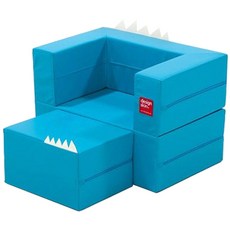 design skin 蛋糕沙發, 藍色