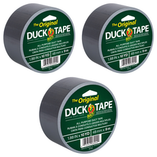 DUCK TAPE 經典灰色 48 mm x 9 m, 3個