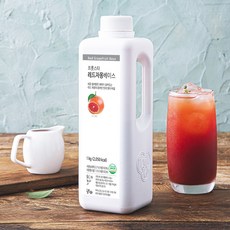 프룻스타 레드자몽 베이스, 1kg, 1개