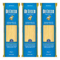 DE CECCO 得科 義大利寬扁麵, 500g, 3個