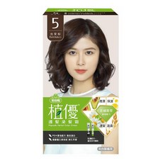 美吾髮植優 護髮染髮霜, 5亮栗棕, 1盒