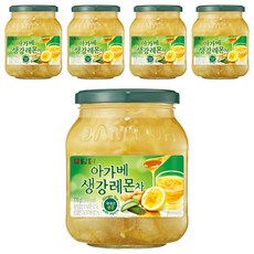 담터 아가베 생강레몬 액상차, 770g, 1개입, 5개