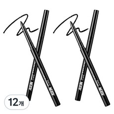 머지 더 퍼스트 슬림 젤 아이라이너 0.05g, GS1블랙오닉스, 12개