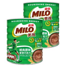 MILO 美祿 經典原味巧克力麥芽飲品 1.35kg, 1入, 2罐