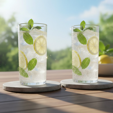 LIVING MATE Tritan直筒杯 540ml, 2個, 透明