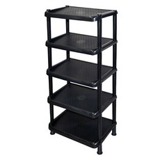 Tien Chen 添成塑膠 多用途巧用架 黑色, 5層