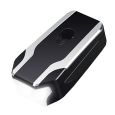 Dvic 智能防盜電子鈴自行車燈 DT-2599, 黑色的, 1個