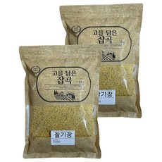 고을담은 국산 찰기장, 1kg, 2개