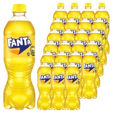 환타 파인애플 탄산음료, 600ml, 24개