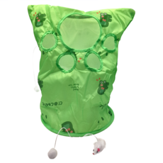 響紙貓隧道 貓咪適用, 恐龍 綠款, 1個