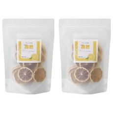溫暖的食物優質乾果片檸檬, 50g, 1包, 2袋