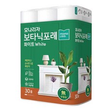 mona LIsa 3層捲筒式衛生紙 27m 白色, 30捲, 1袋