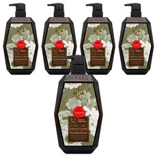 TIMARU 堤瑪露 頭皮調理草本植粹SPA舒活精油洗髮 草本沁涼, 5個, 1L