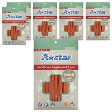 A star 犬用機能雞肉條, 毛皮保健, 100g, 6個
