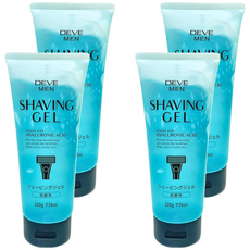 KUMANO 熊野油脂 DEVE 剃鬚凝膠, 220g, 4條
