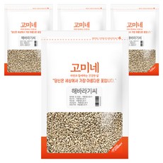 고미네 해바라기씨, 500g, 4개