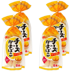 Natori Food 起士魚板條 原味 日本原裝進口 濃郁味美的鮮味零食 下飯涮嘴的好滋味, 256g, 4袋