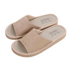 Vero&Nique 維諾妮卡 文青風格吸水皮料室內拖鞋, 粉色, 1雙