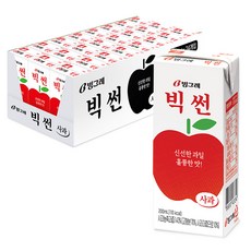 Binggrae 蘋果汁, 200毫升, 24個