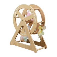 TINYPET 小芥 喵來運轉 貓玩具 摩天輪 1.1kg 竹木, 1組