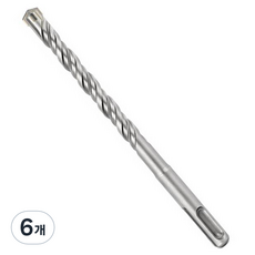 WORX SDS PLUS 드릴비트 4날, 6개, WSF-06310