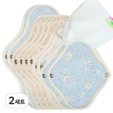 韋斯萊棉衛生巾迷你2p+小2p+中4p+大2p+小袋試用套組A, 2組, 大型