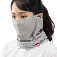 GAMZA 涼感網布防曬面罩 M1, 灰色