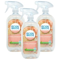 ECOS 天然織物除臭噴霧 591ml, 木蘭百合花, 3瓶