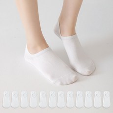 Eberpick 女性用絕對不脫落隱形襪 12雙